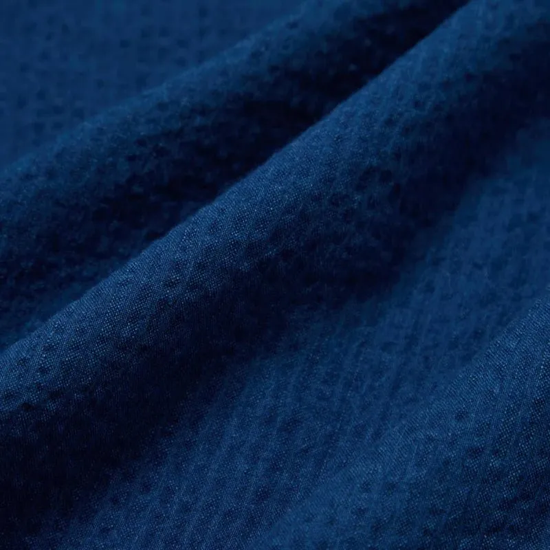 Road Shirt Indigo Seersucker Indigo