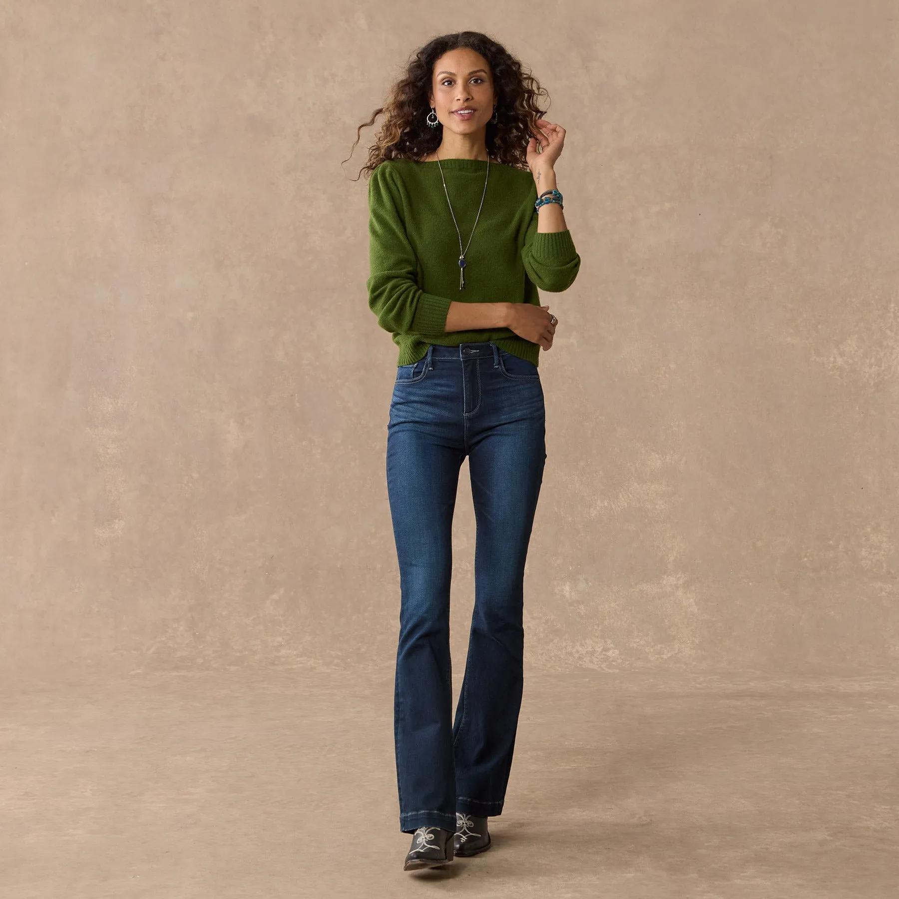 Stephany Cashmere Sweater, Petite