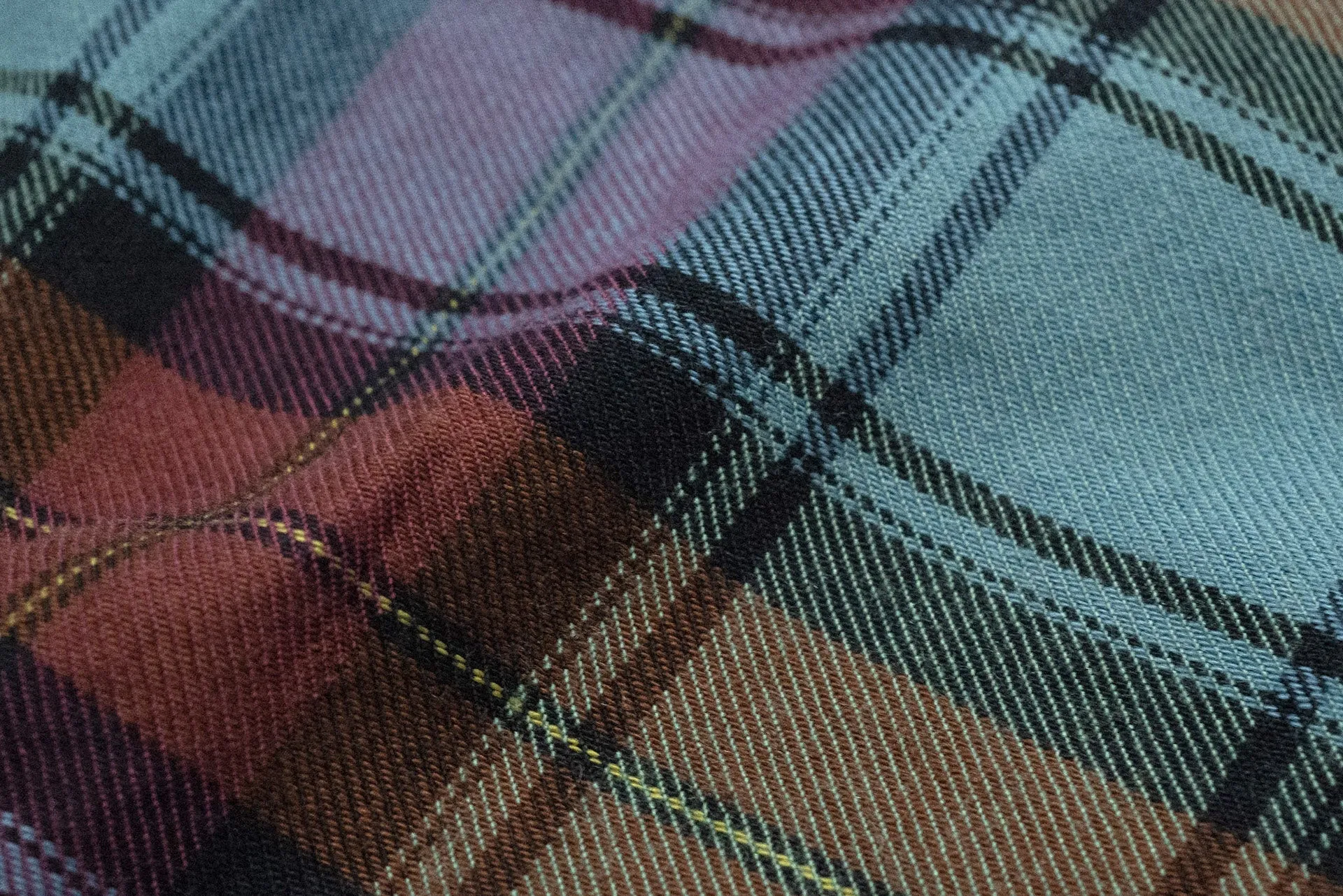 Stevenson Overall Co. 'Cody' Lightweight Plaid Western Shirt (Aurora)