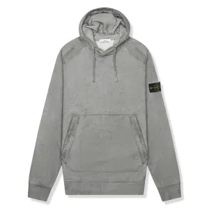 Stone Island Dust Treatment Grey Hoodie