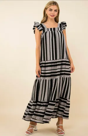 Striped Maxi Dress