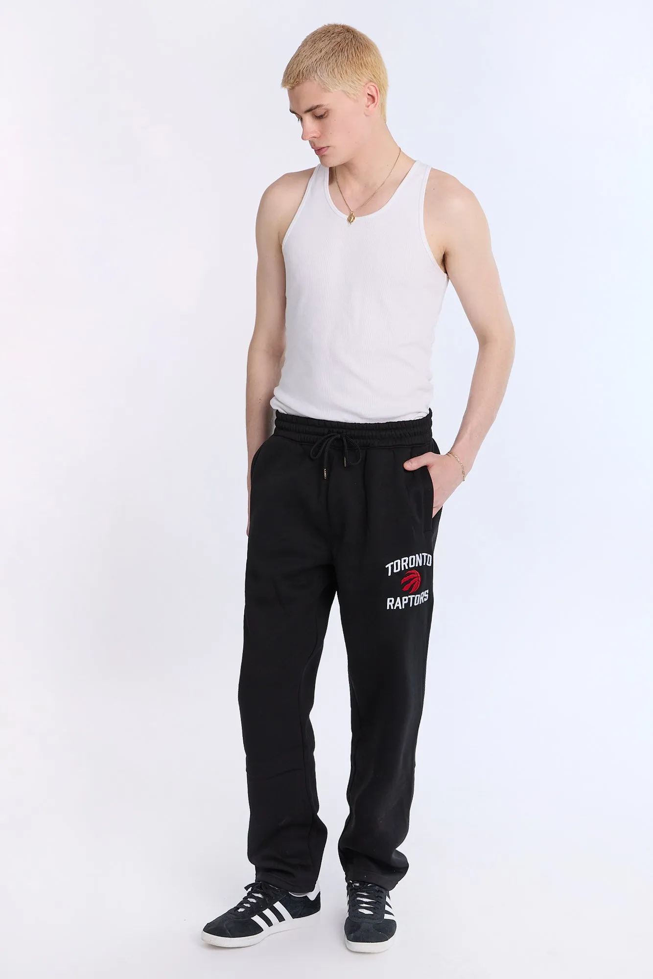 Toronto Raptors Graphic Straight Leg Sweatpants