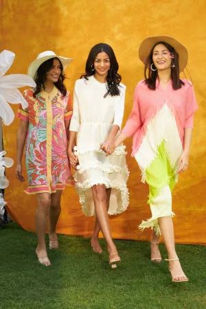 Tutti Frooti Dress - Peach Punch