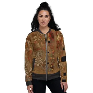 Unisex Bomber Jacket - Greece Ornament