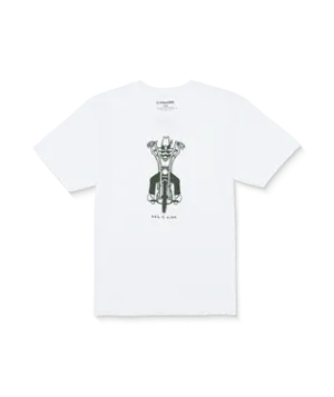 Volcom Mens White Stone Drifter SS Tshirt