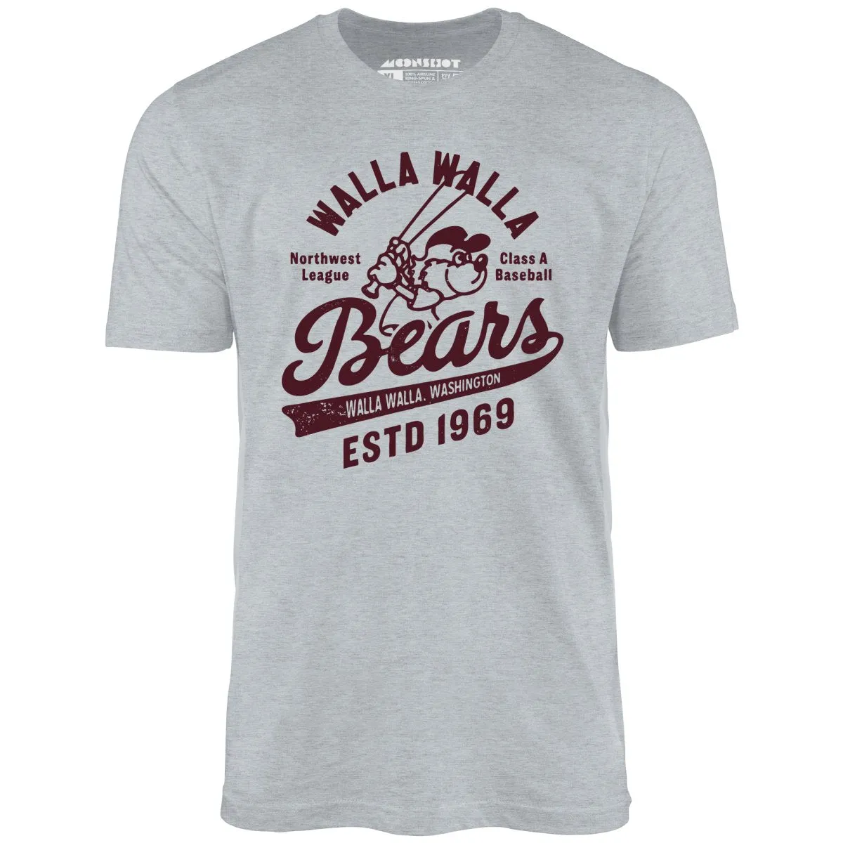 Walla Walla Bears - Washington - Vintage Defunct Baseball Teams - Unisex T-Shirt