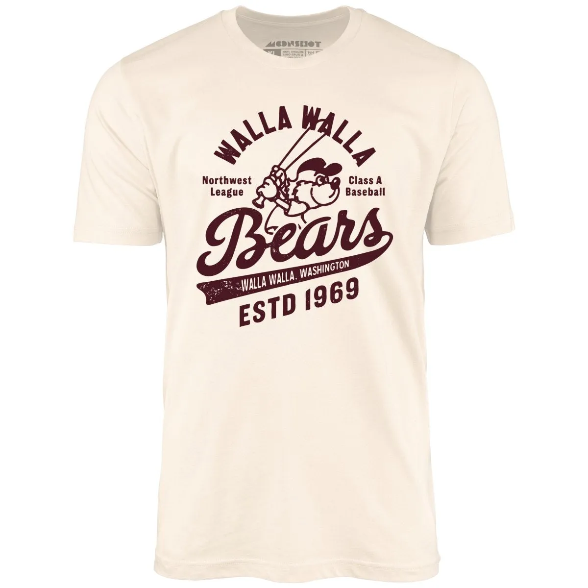Walla Walla Bears - Washington - Vintage Defunct Baseball Teams - Unisex T-Shirt