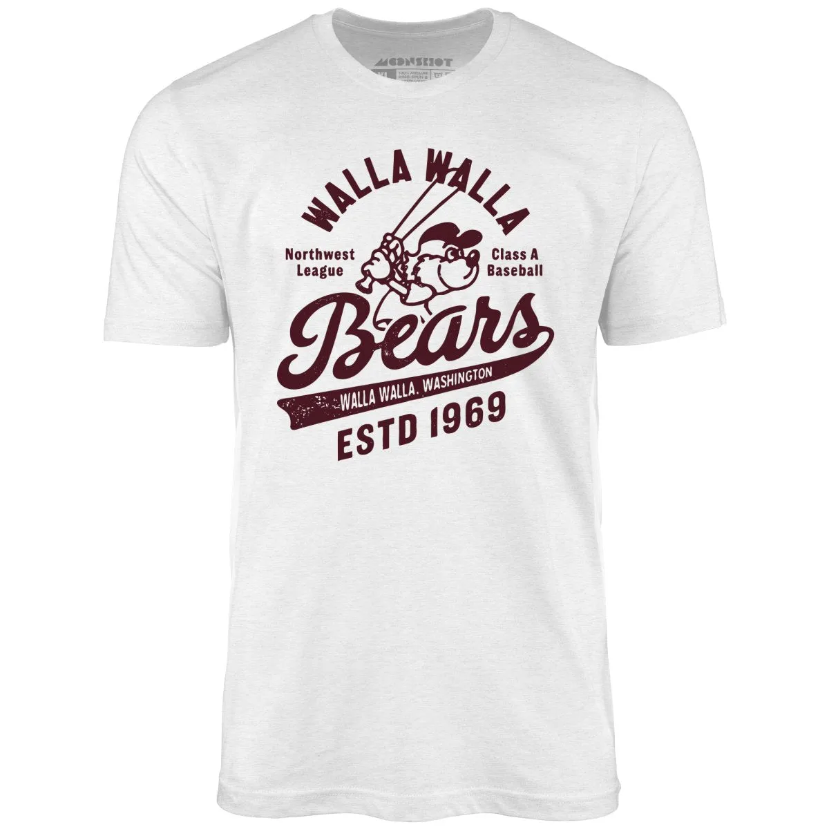 Walla Walla Bears - Washington - Vintage Defunct Baseball Teams - Unisex T-Shirt