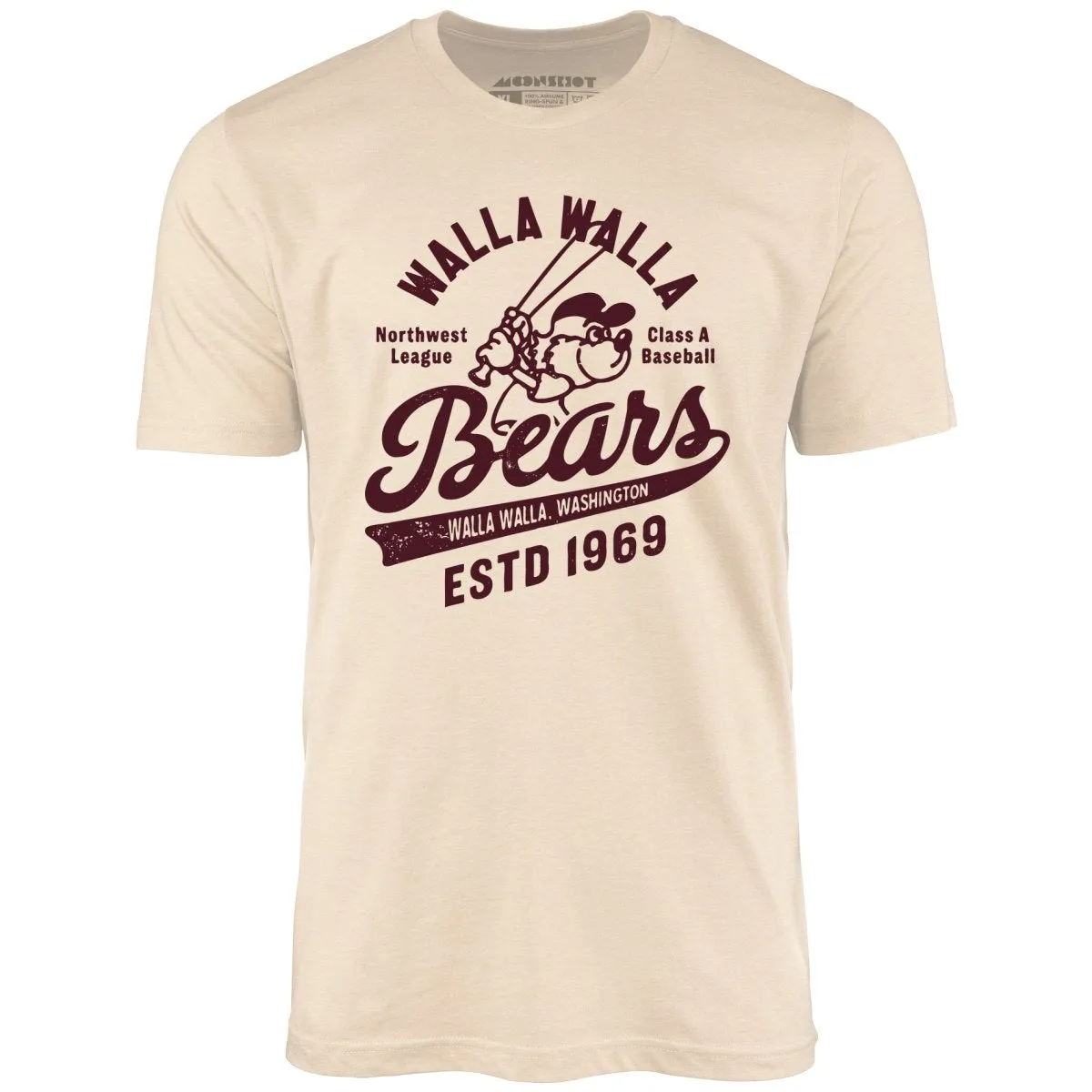 Walla Walla Bears - Washington - Vintage Defunct Baseball Teams - Unisex T-Shirt
