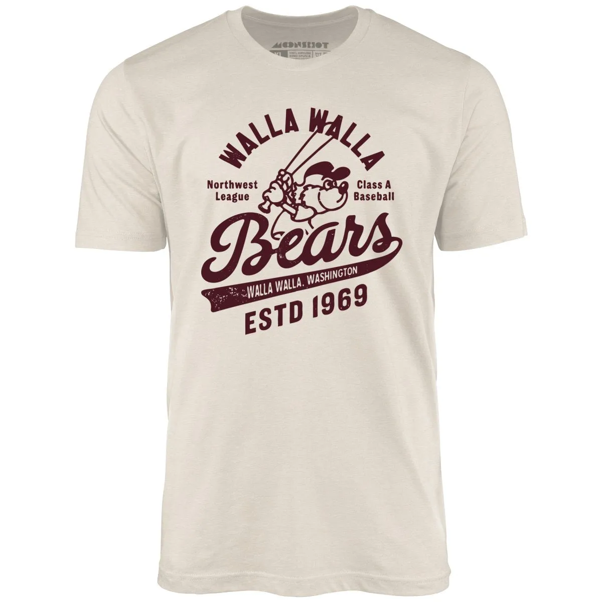 Walla Walla Bears - Washington - Vintage Defunct Baseball Teams - Unisex T-Shirt