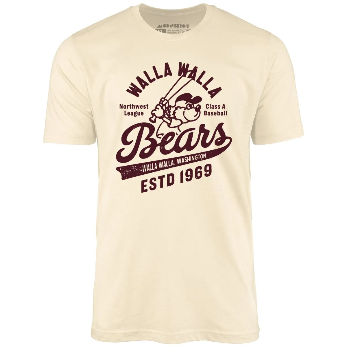 Walla Walla Bears - Washington - Vintage Defunct Baseball Teams - Unisex T-Shirt