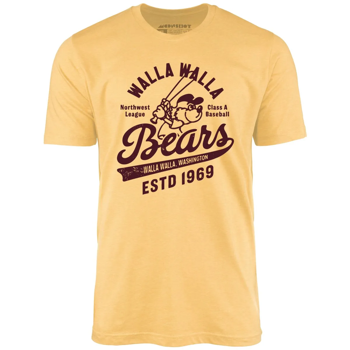 Walla Walla Bears - Washington - Vintage Defunct Baseball Teams - Unisex T-Shirt
