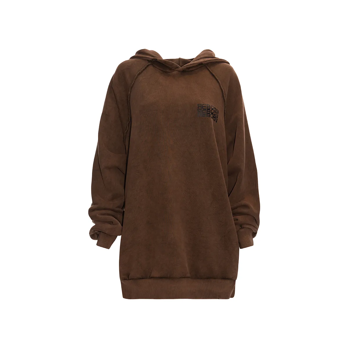 Washed Out Hoodie with Reborn Logo