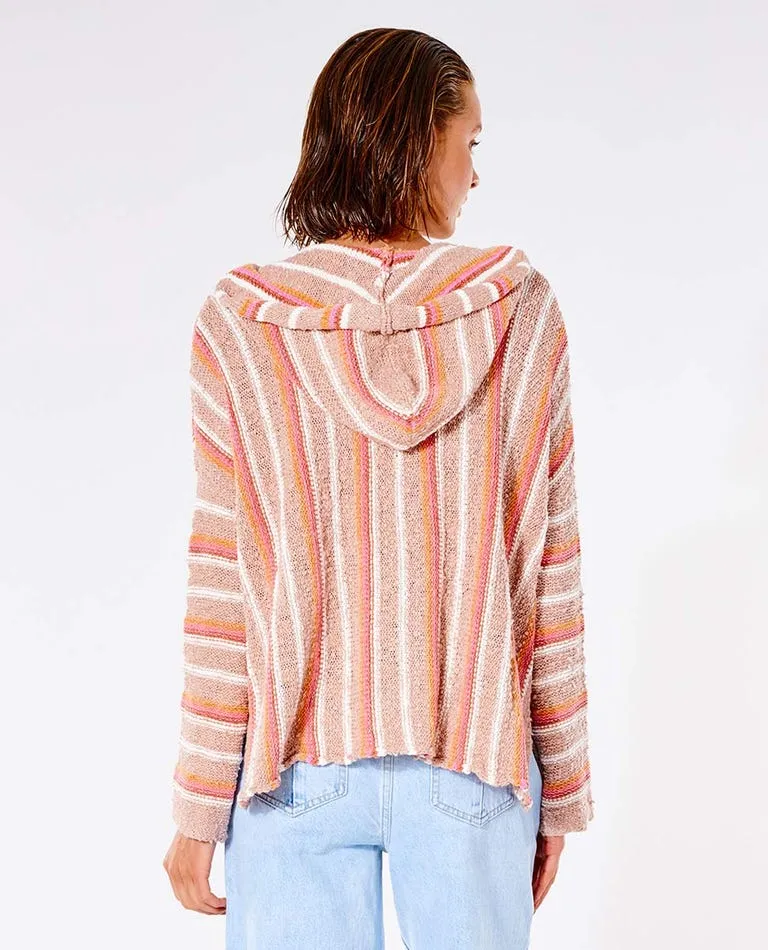 Wave Shapers Poncho - Tan