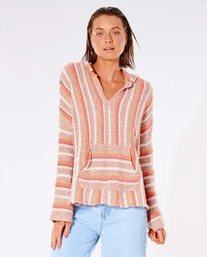 Wave Shapers Poncho - Tan
